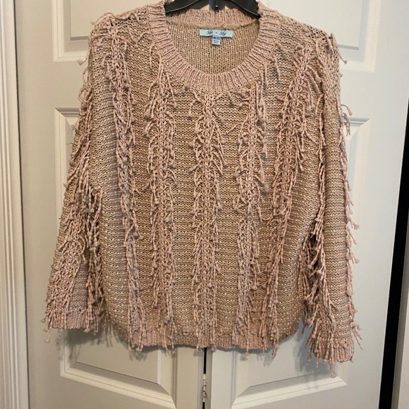 Unisex She and Sky One Size Ragglan Sweater Chunky Knit - Picture 1 of 16